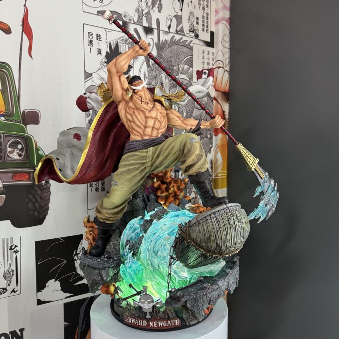 One Piece Whitebeard Edward Newgate Resin Figure Model H73cm