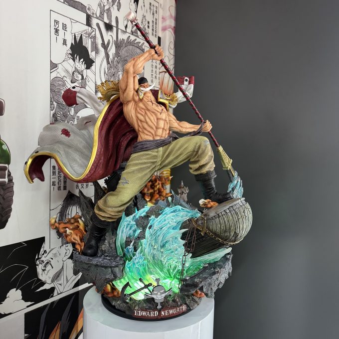 One Piece Whitebeard Edward Newgate Resin Figure Model H73cm