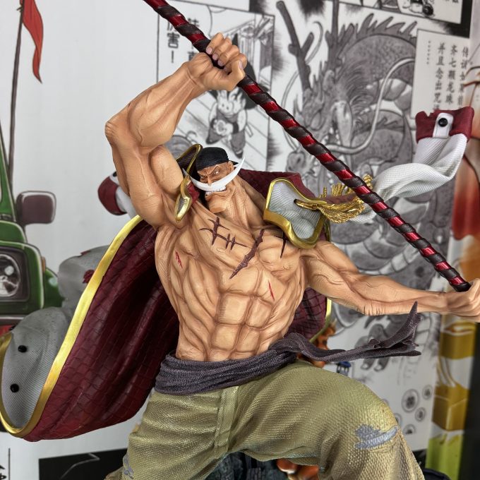 One Piece Whitebeard Edward Newgate Resin Figure Model H73cm