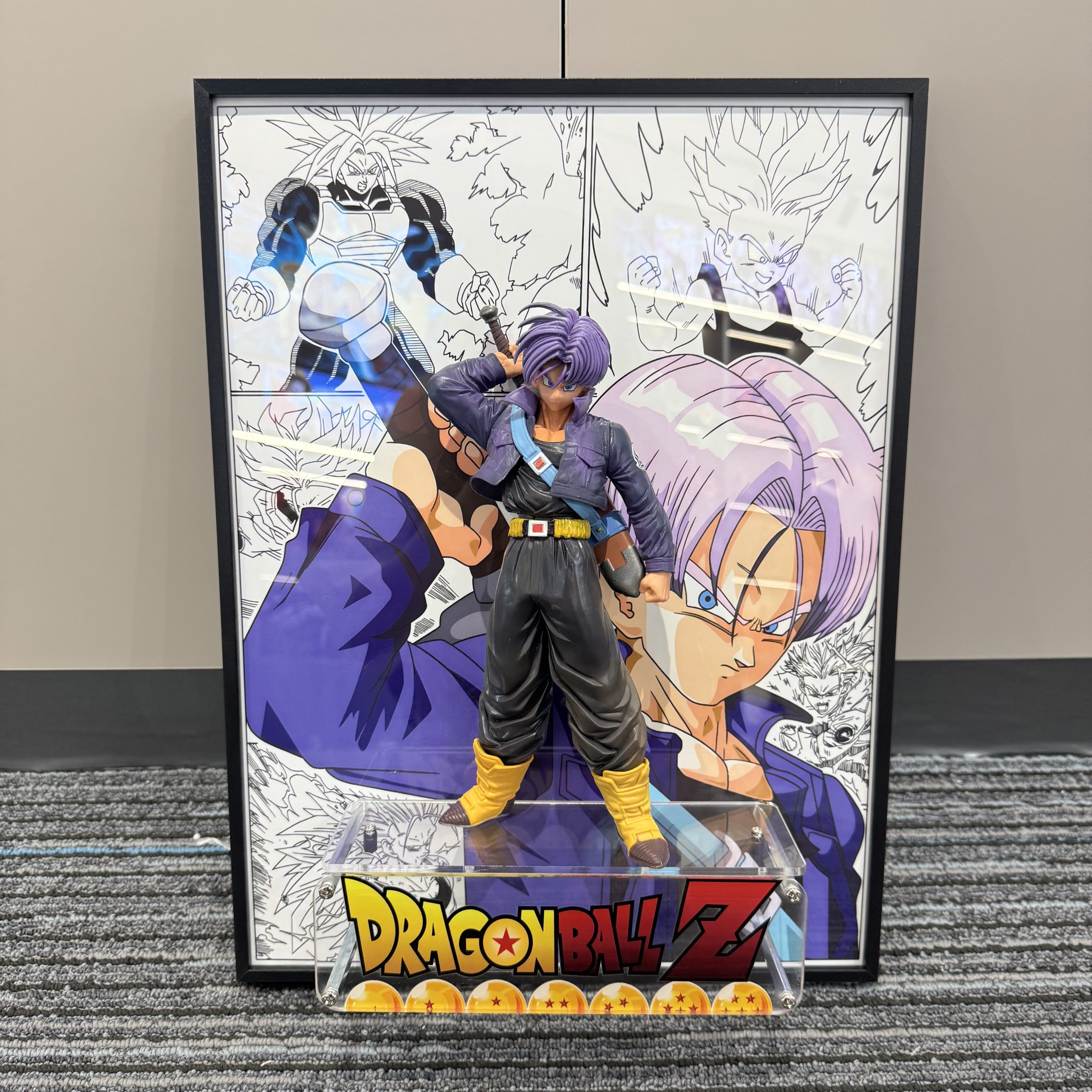 Dragon Ball Trunks 3D three-dimensional hanging painting Anime building