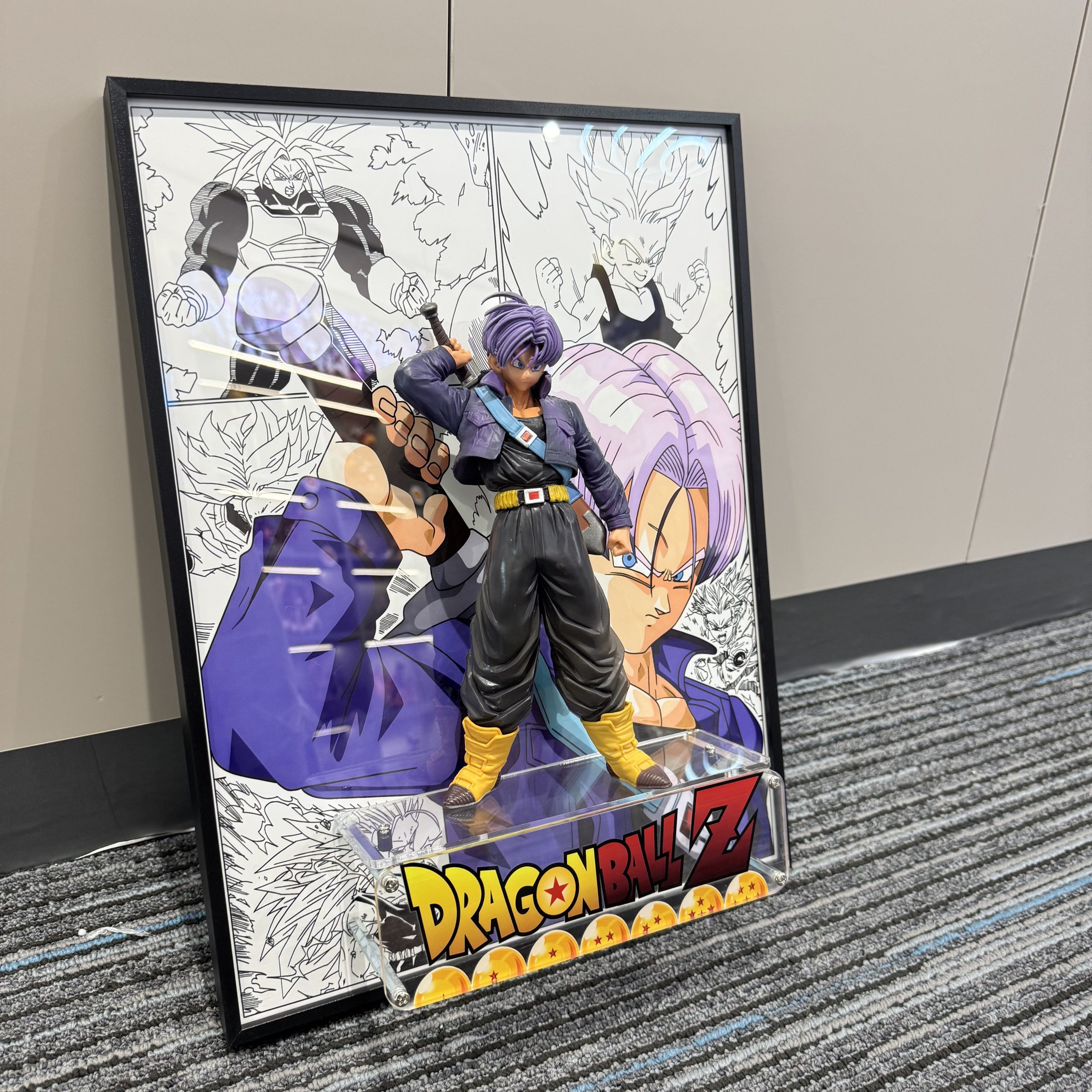 Dragon Ball Trunks 3D three-dimensional hanging painting Anime building