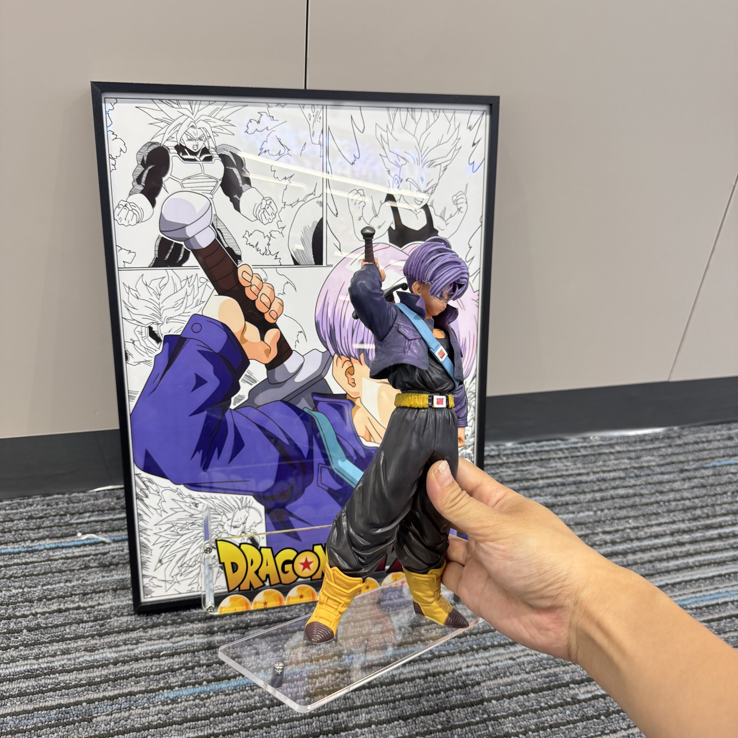 Dragon Ball Trunks 3D three-dimensional hanging painting Anime building