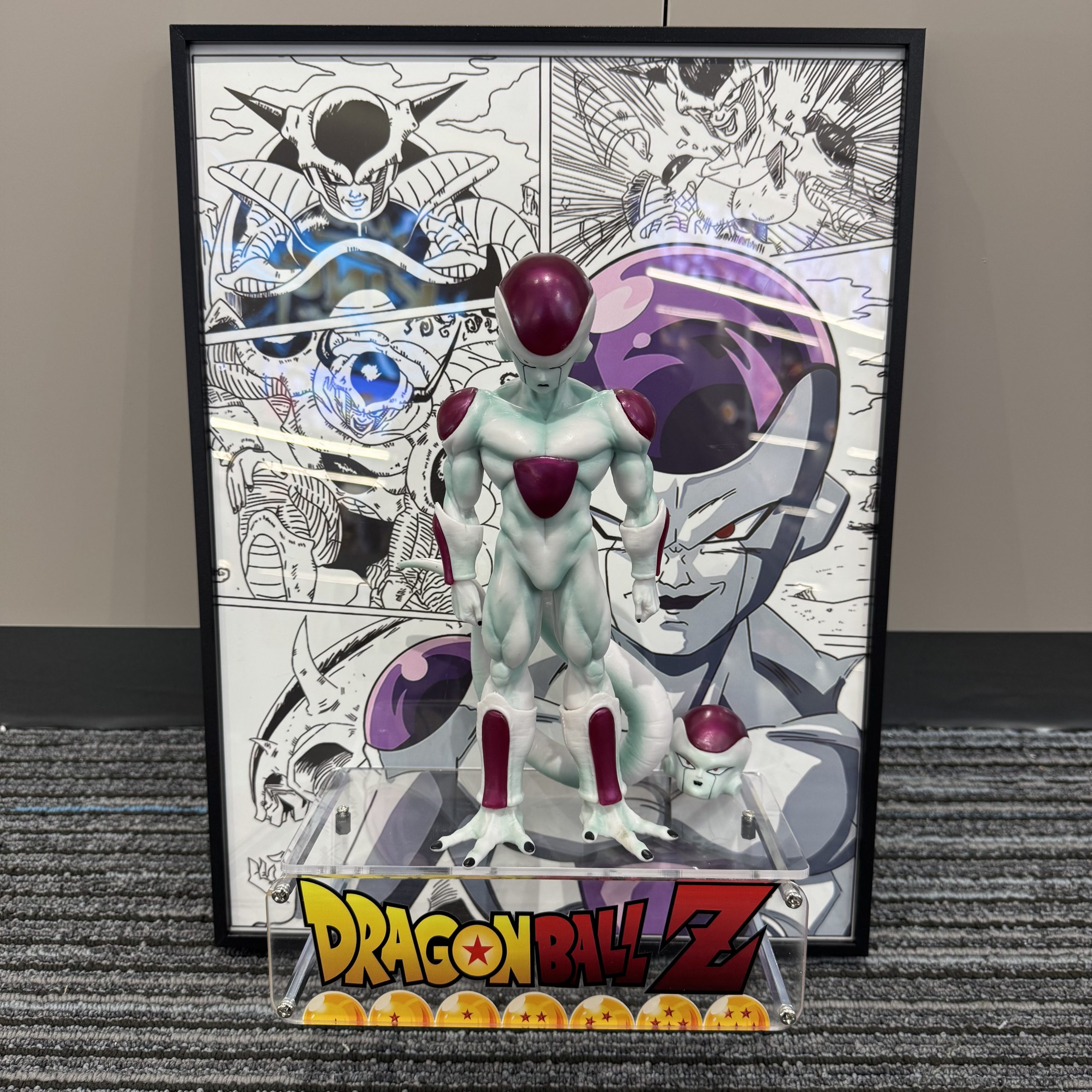 Dragon Ball White Cave Frieza 3D hanging painting anime figures